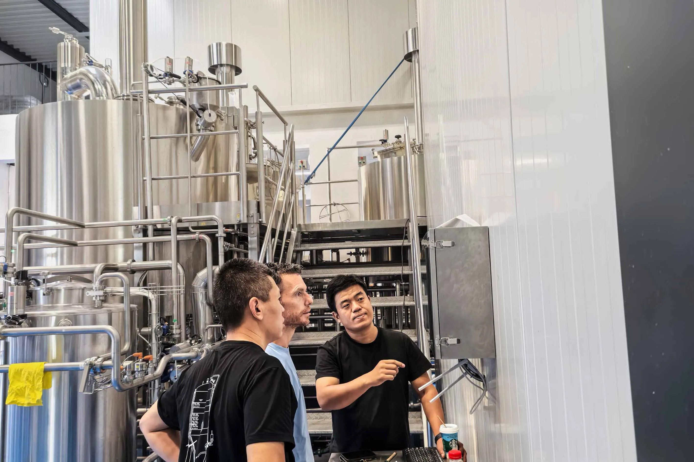 Premium copper distillation equipment for whiskey and spirit production