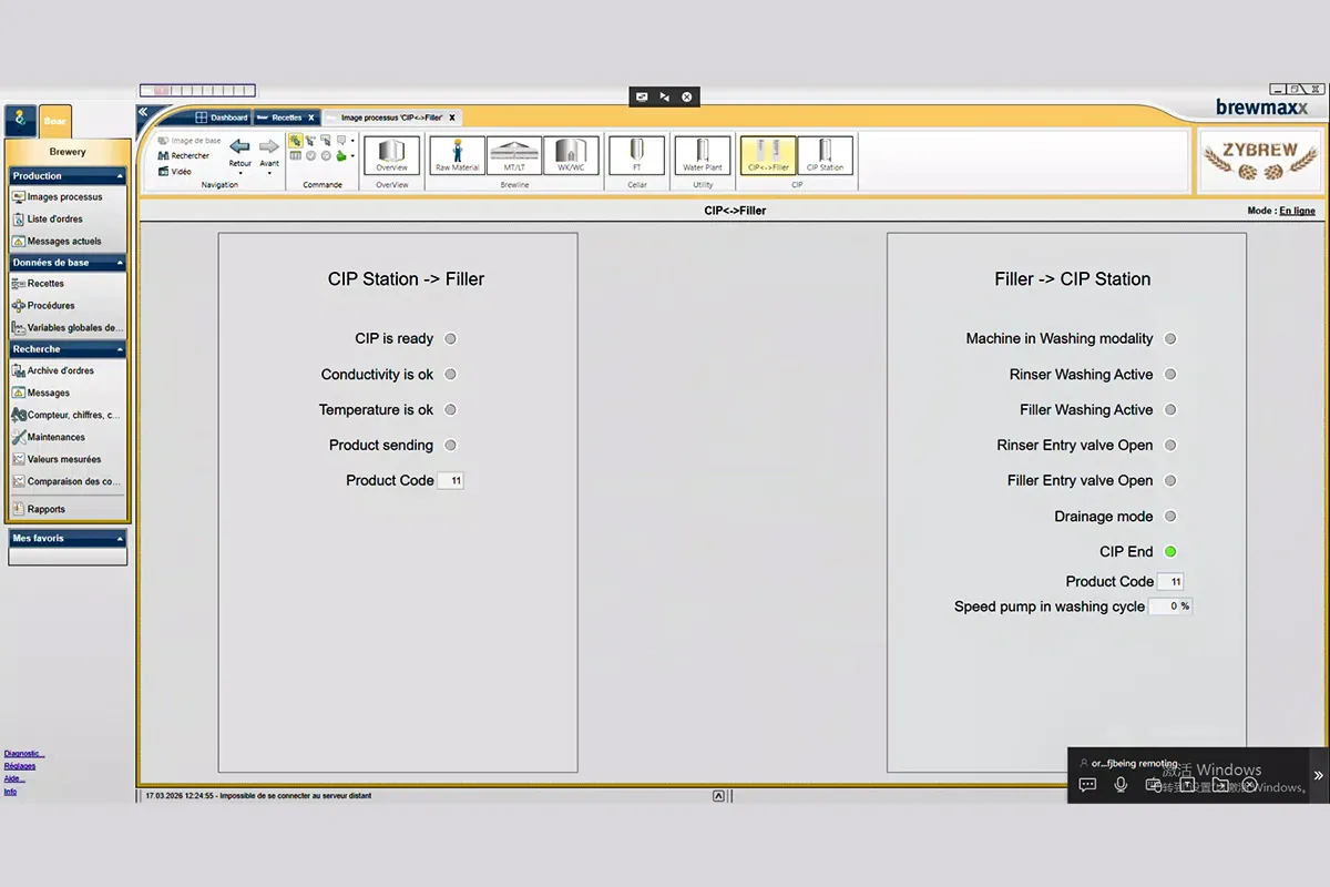 Industrial brewery automation platform