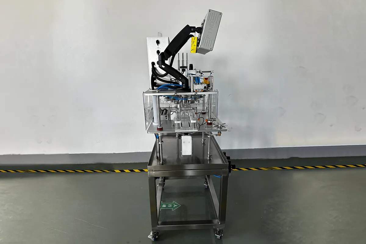 Entry-level single head canning machine for micro craft beer production