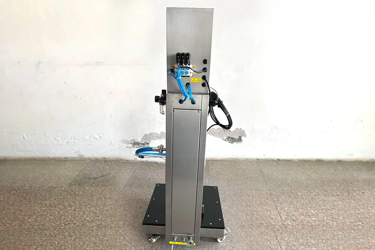 Simple control panel of semi automatic 1 head keg filler