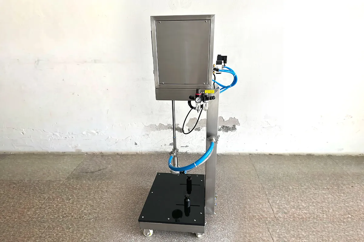 Stainless steel filling head of single head beer keg filling machine