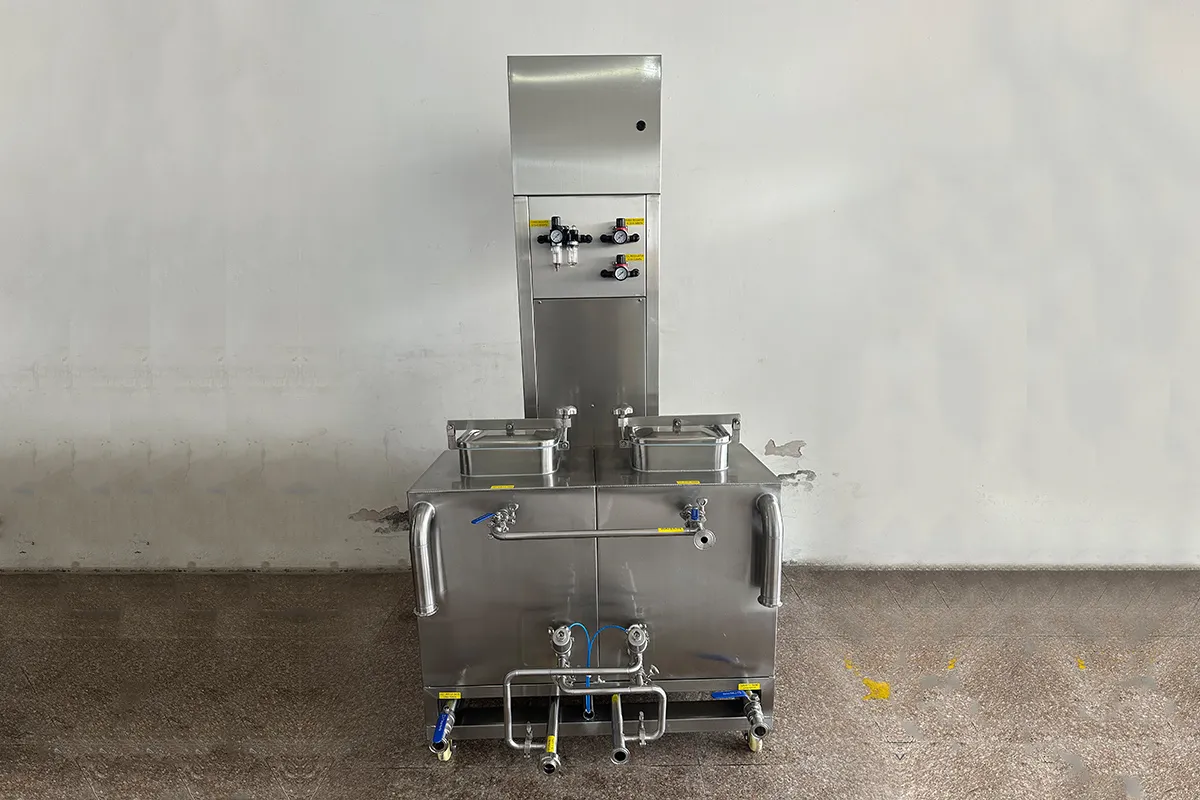 Stainless steel spray nozzles of single head beer keg washer