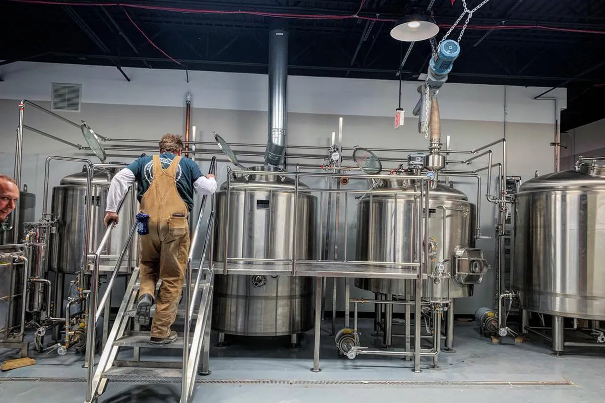10BBL brewhouse unit for medium-large craft beer mass production