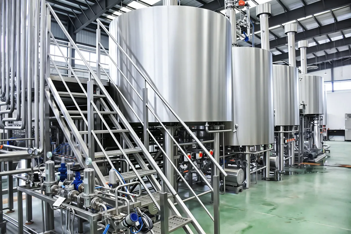 2500L 5 vessel brewhouse for craft beer