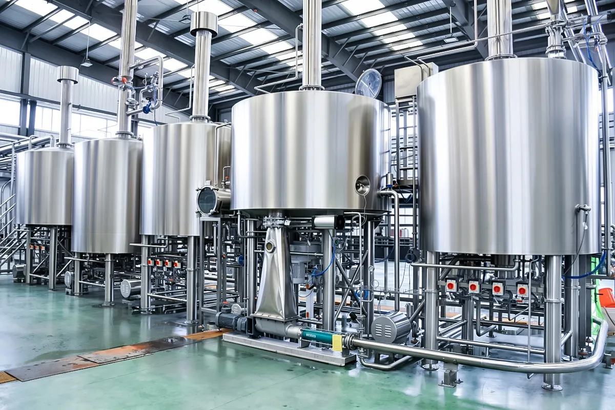 2500L 5 Vessel Automatic Brewhouse