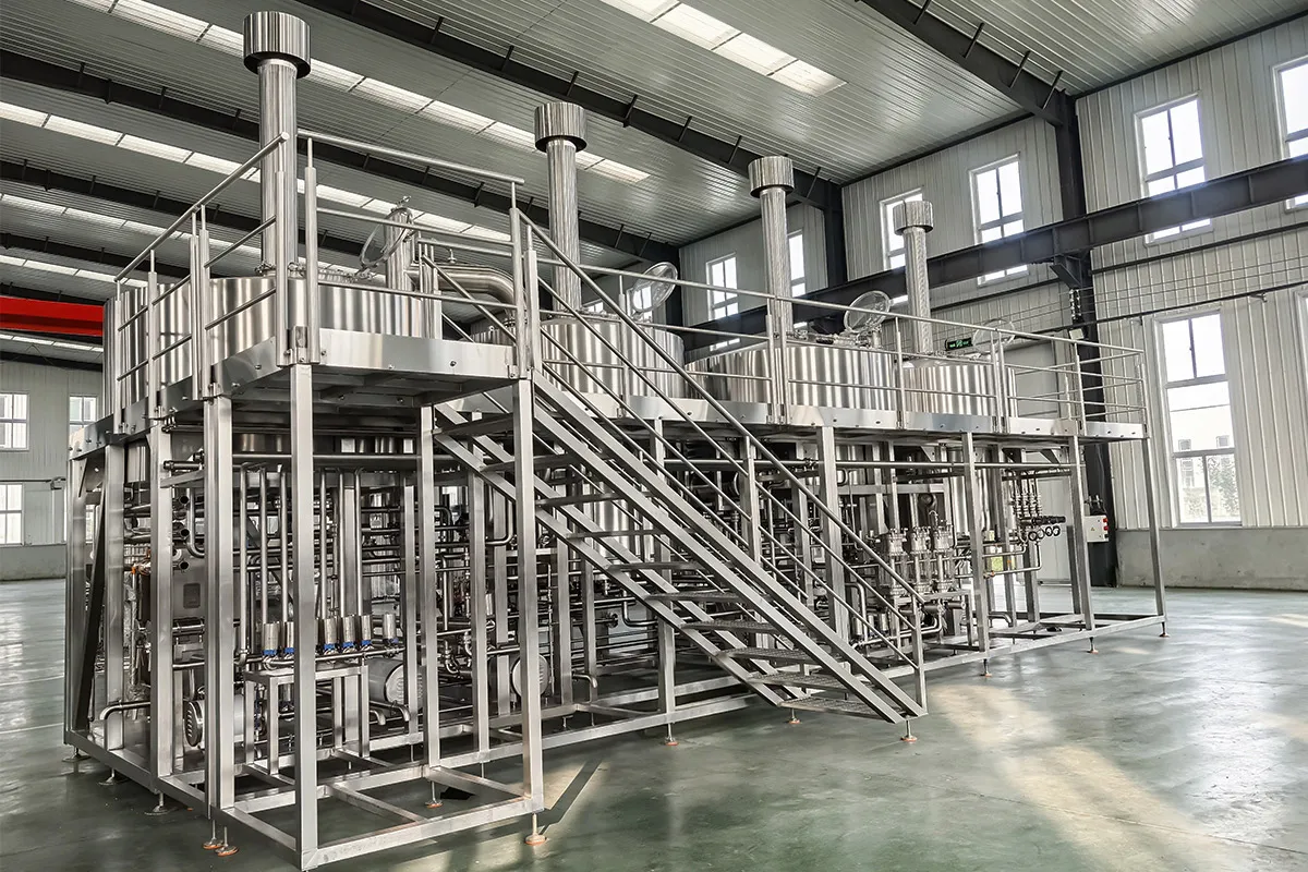 30HL brewhouse system installed in commercial beer production plant