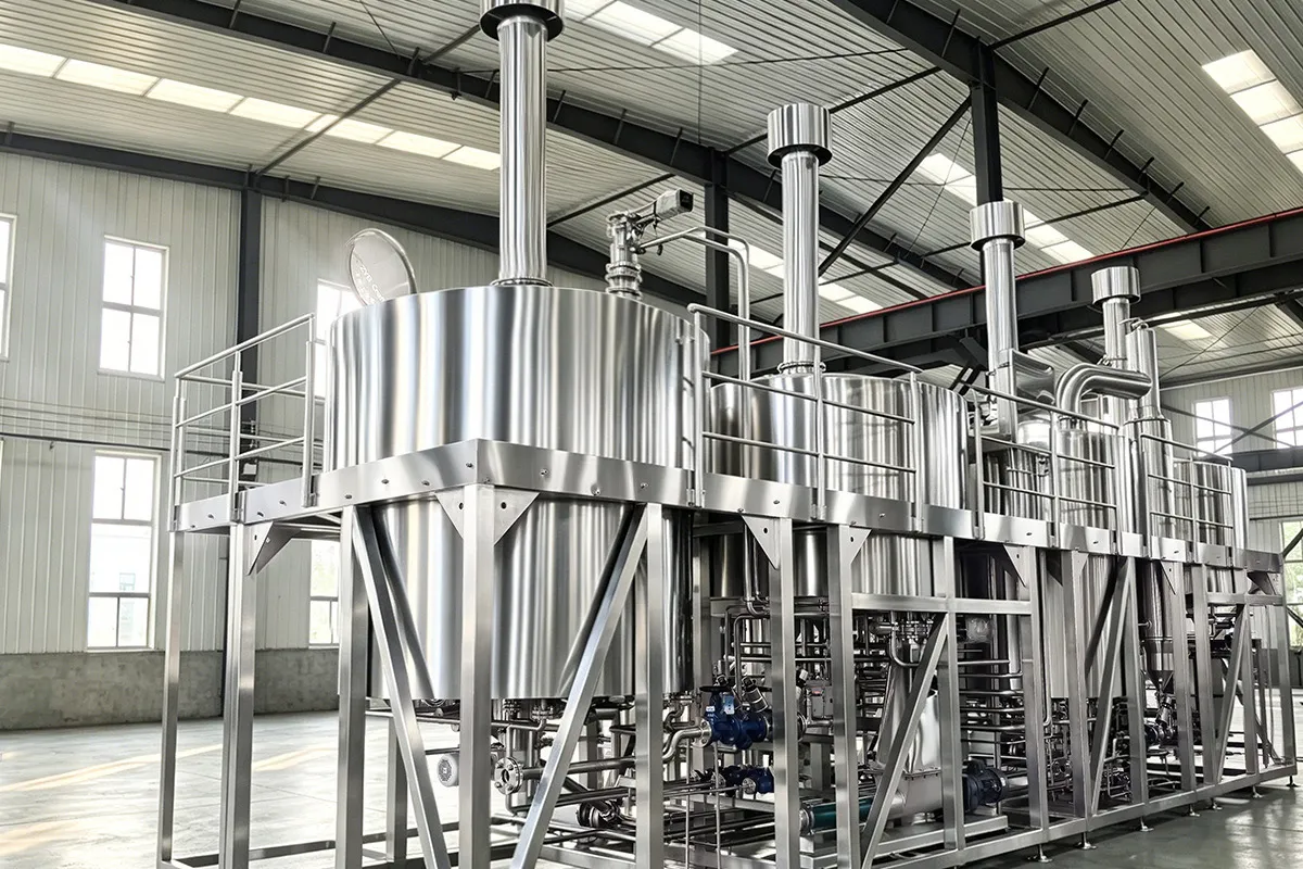 30HL four vessel brewhouse for craft beer