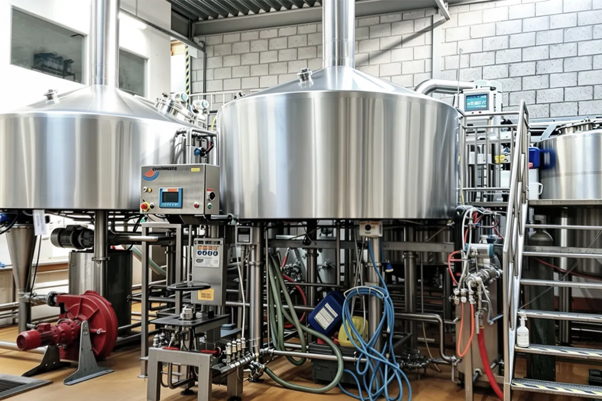 40HL fully automatic brewhouse system for large industrial brewery