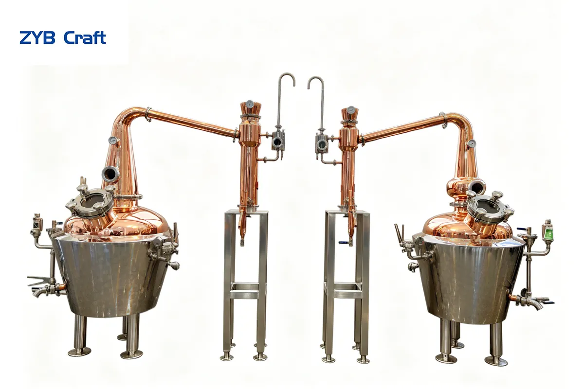 100L+70L Pot Distillation Equipment