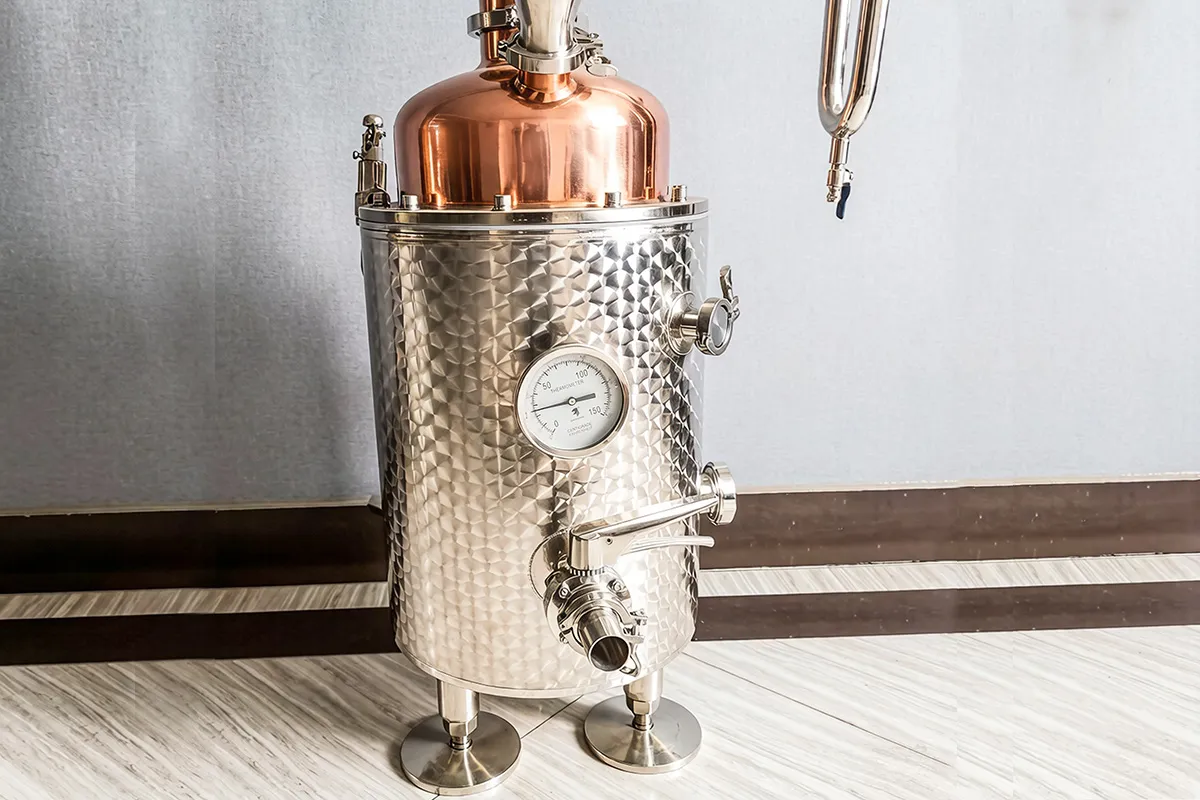 20L food-grade 304 stainless steel home distiller with digital control