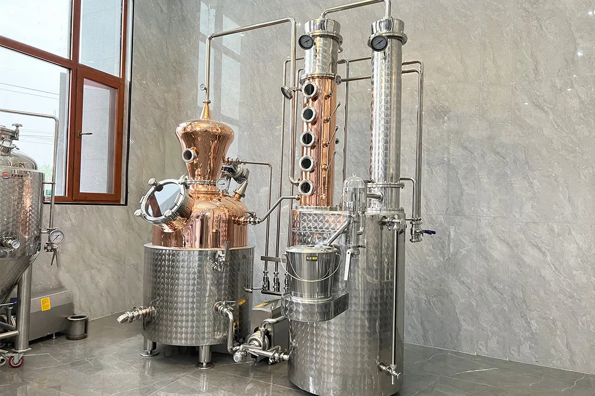 ZYB Craft 300L multi functional distillation equipment V1 full system