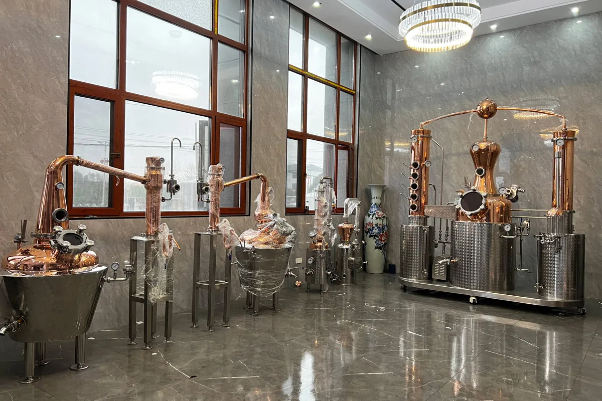 ZYB Craft 300L multi functional distillation equipment V2 complete system