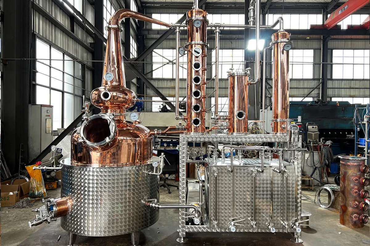 ZYB Craft 500L multi functional distillation equipment complete industrial system