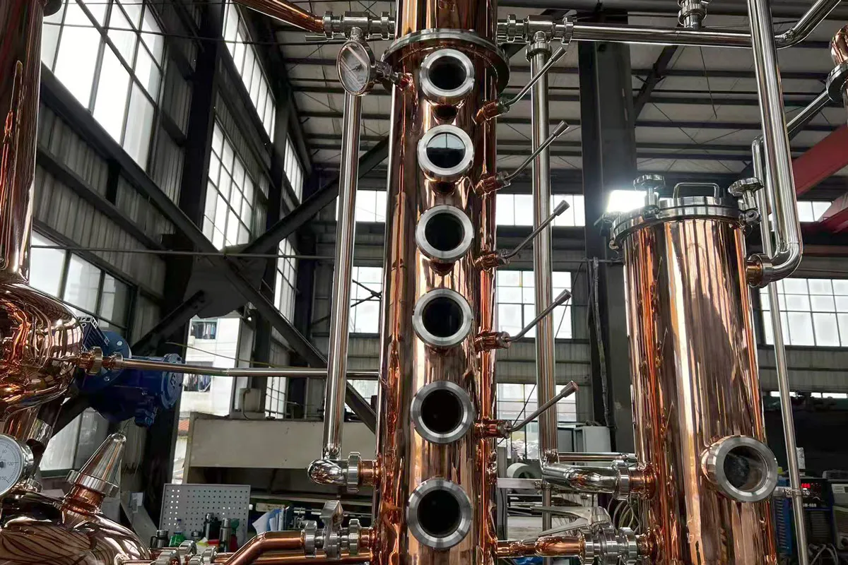Medium to large craft distillery production system full set