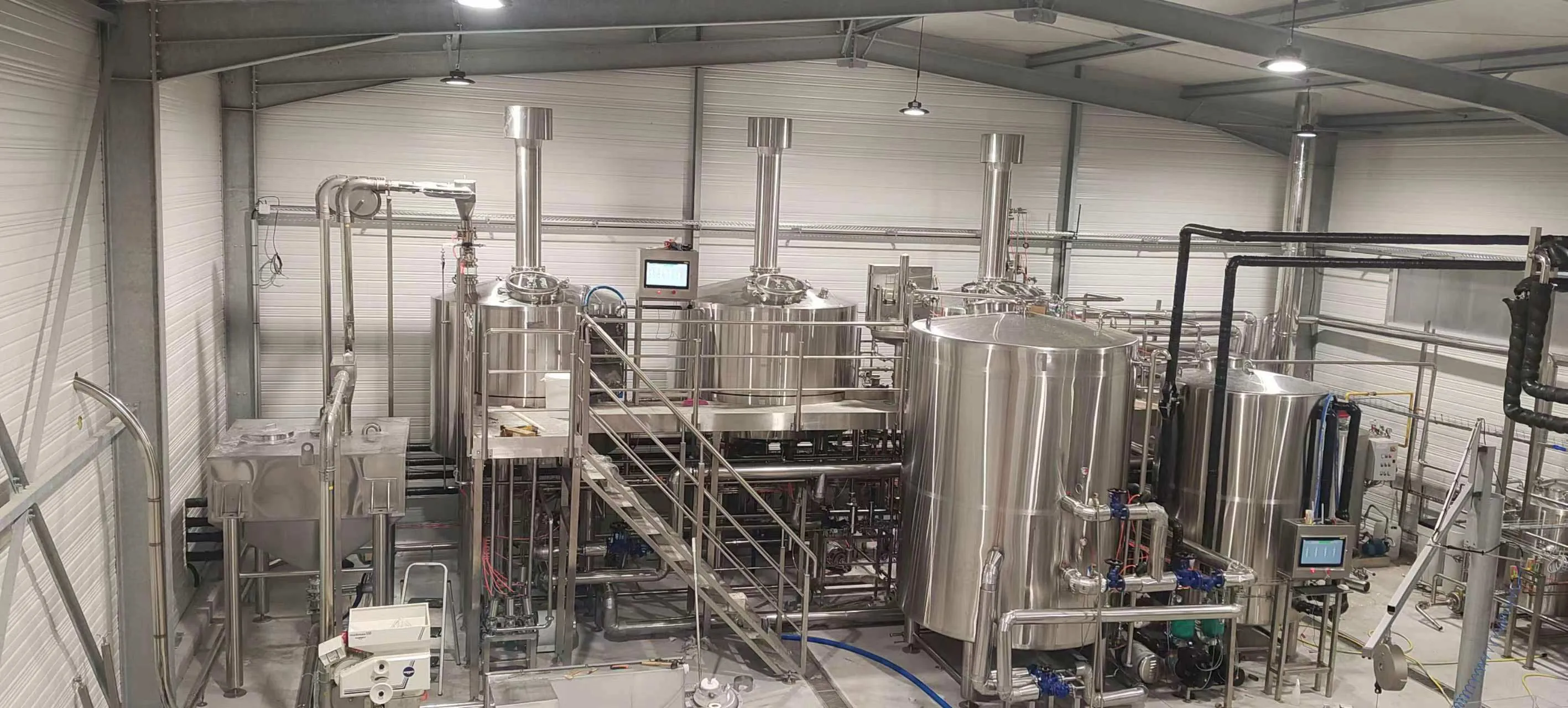20hl automatic brewhouse core equipment at brasserie la cibulle pays de la loire