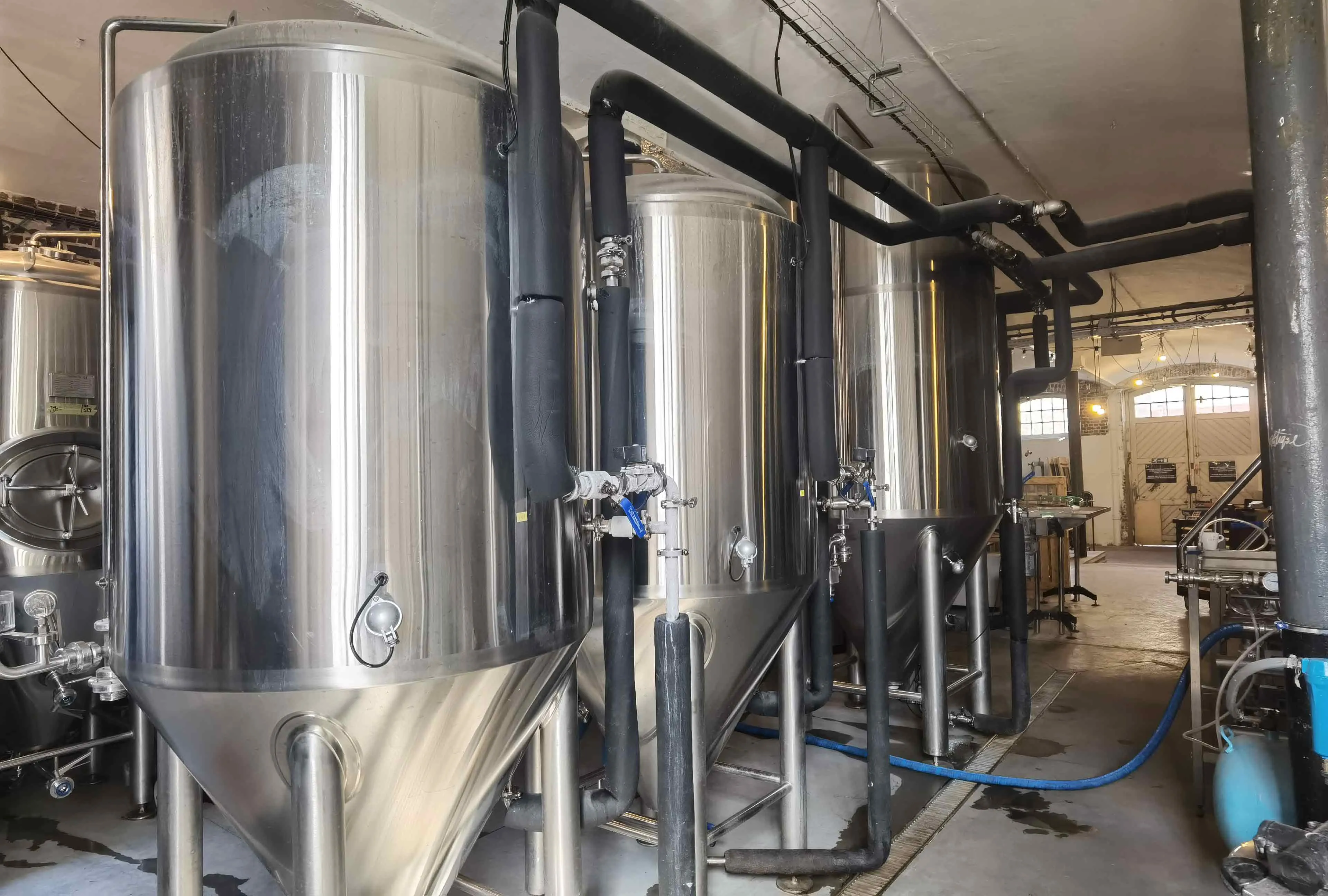 10hl automatic brewhouse core equipment at brasserie la mule schaerbeek