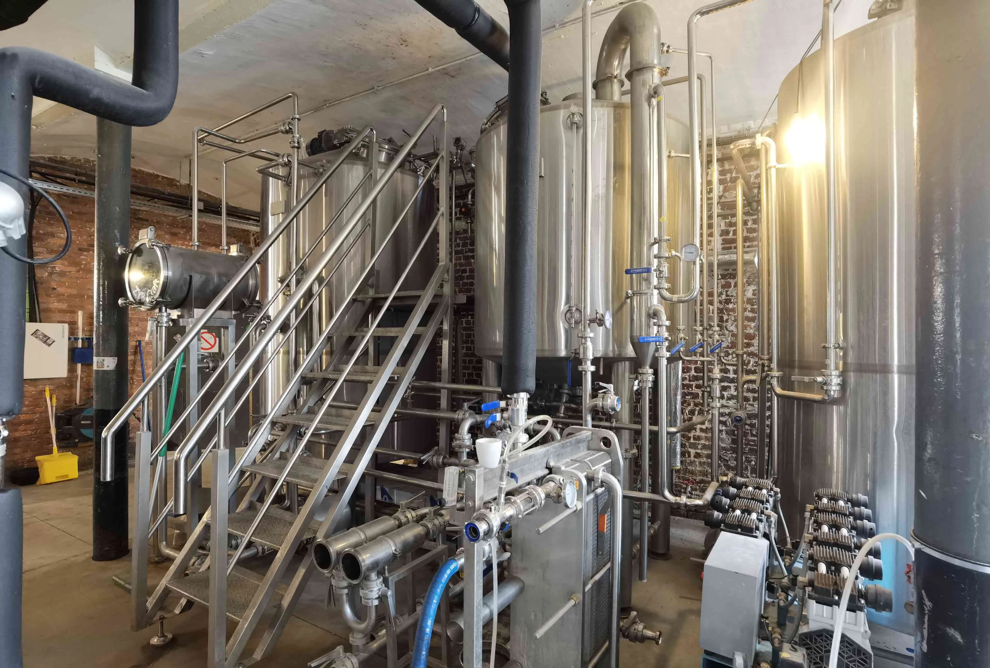 siemens plc control panel for 10hl auto brewing system brasserie la mule