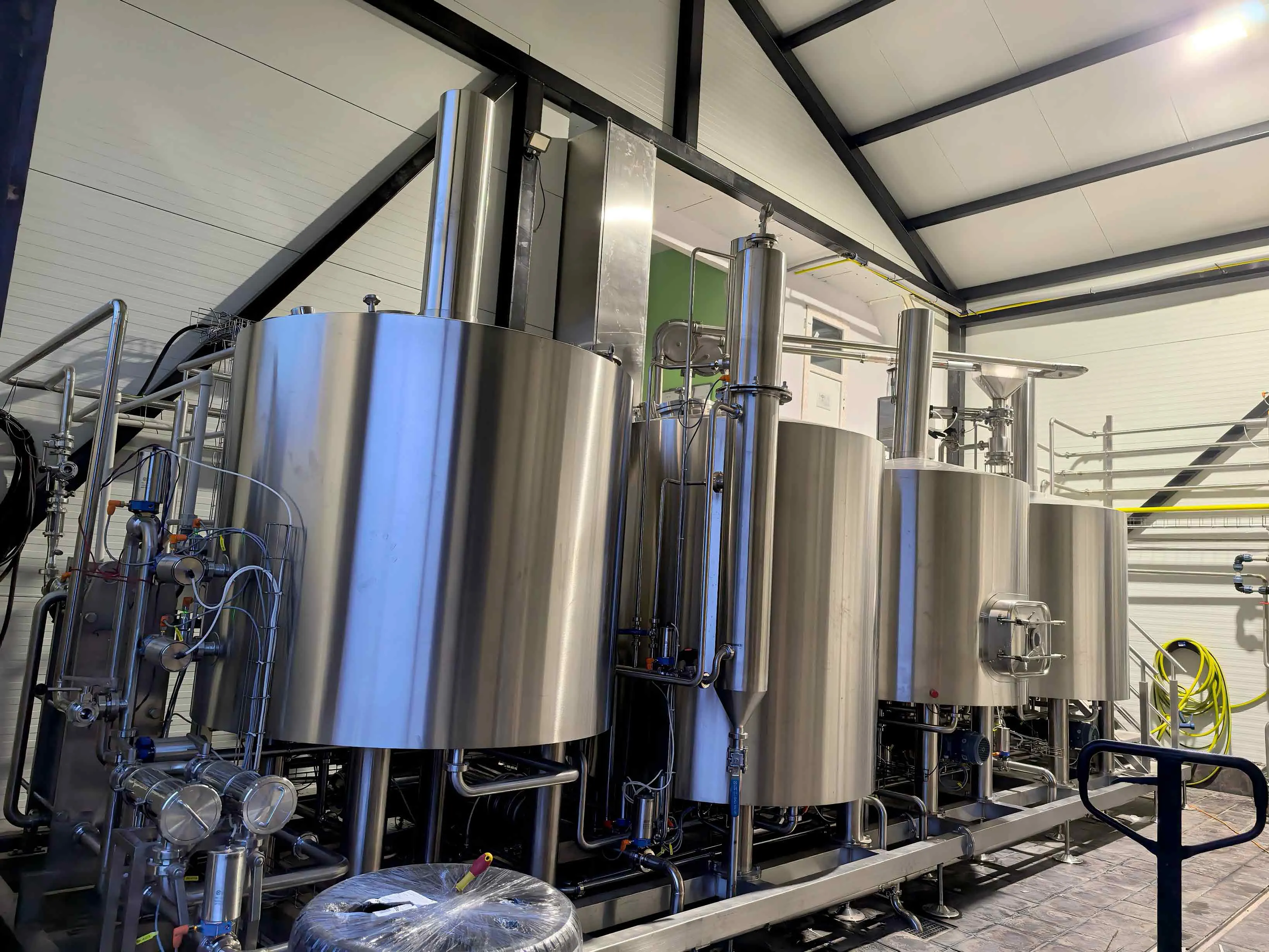stainless steel fermentation tanks of presovsky pivovar 10hl brewery