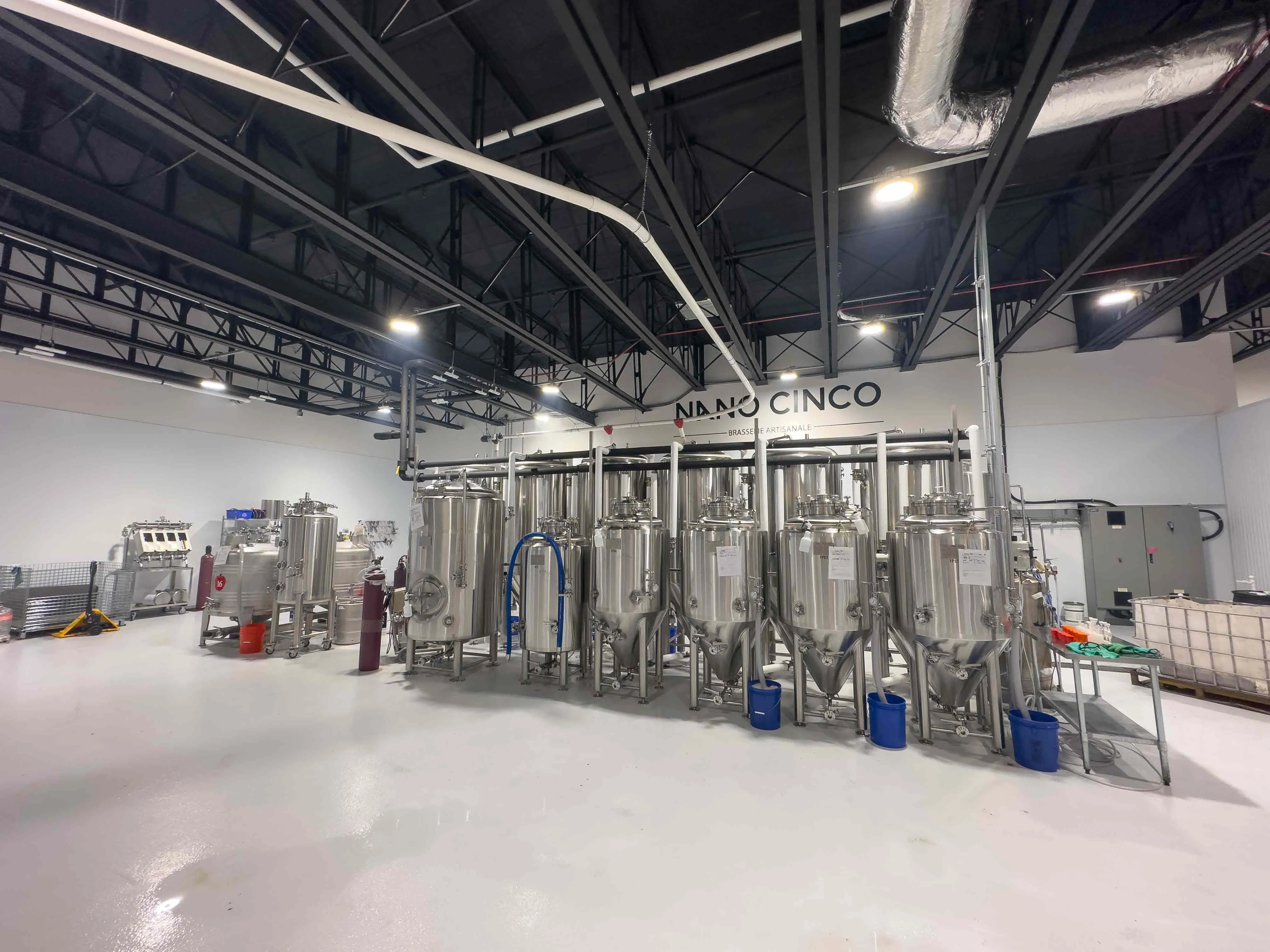 Brasserie Artisanale 3BBL +10BBL dual brewery system full installation