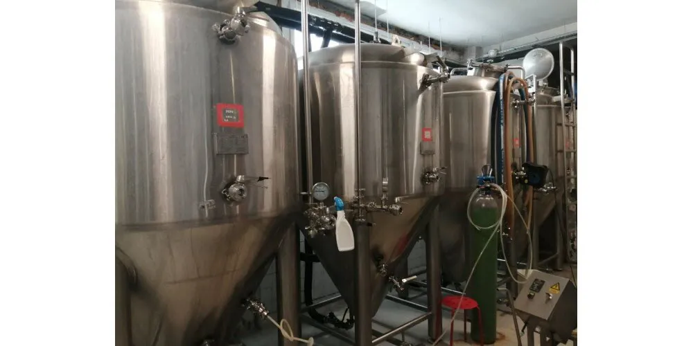 Brasserie Irvoy 20HL manual brewhouse complete system installation