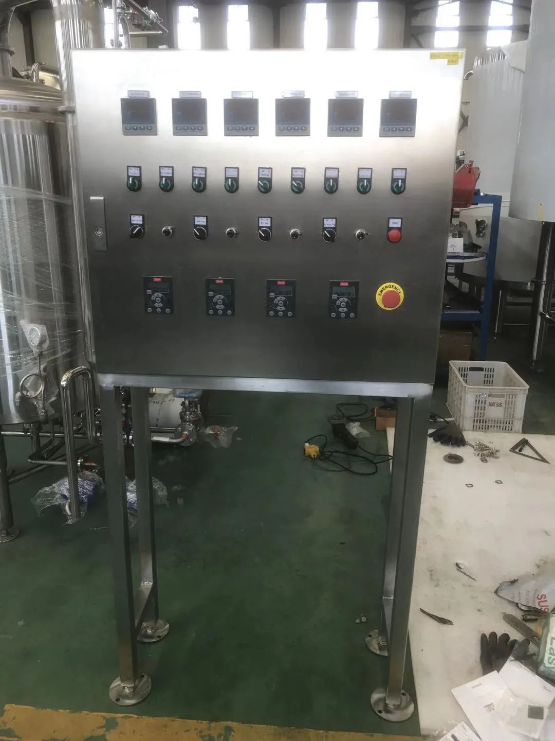 Kichi LLC 2BBL brewing system complete installation