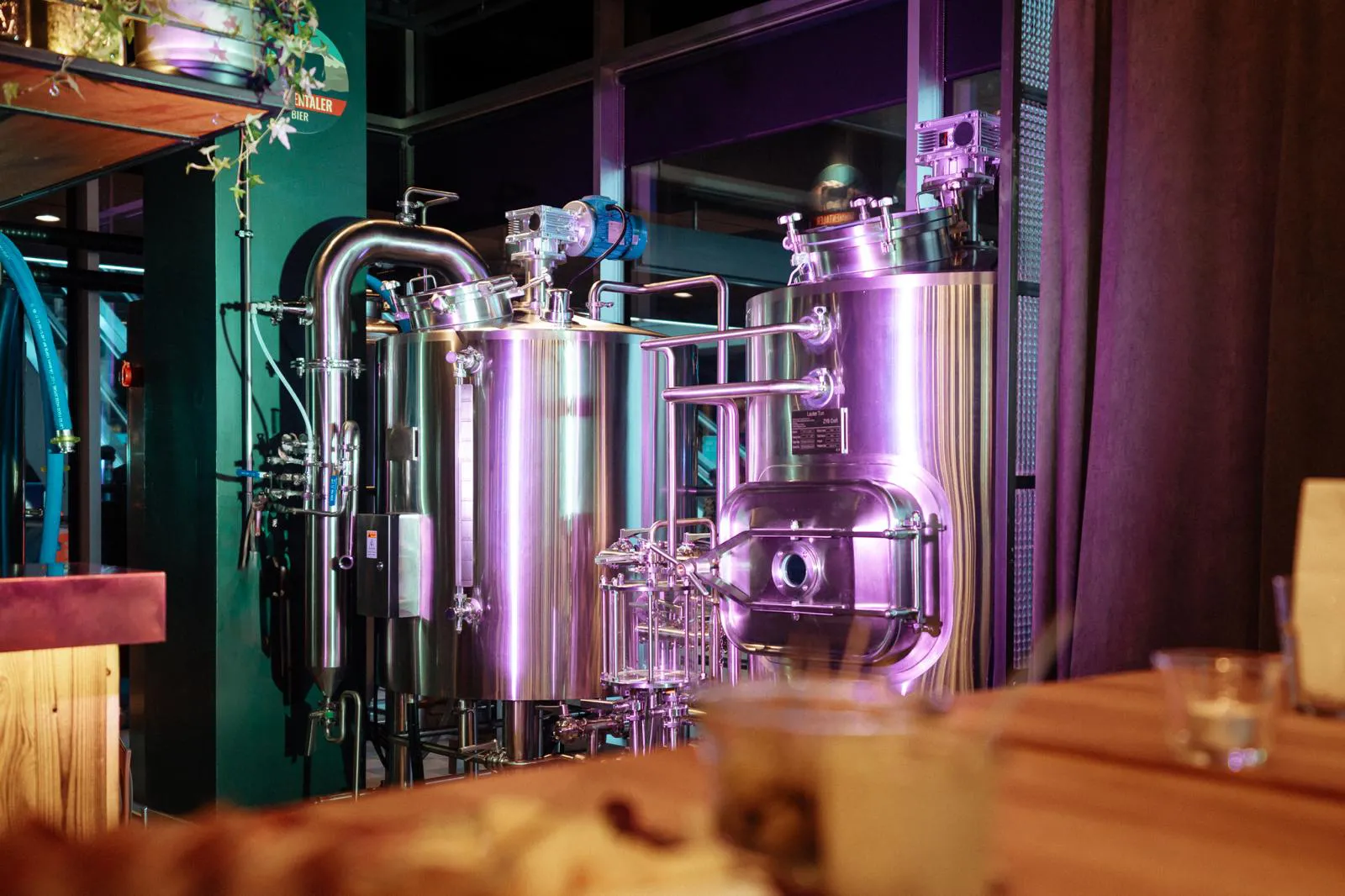 Simmentaler Braumanufaktur GmbH 400L brewing system complete installation