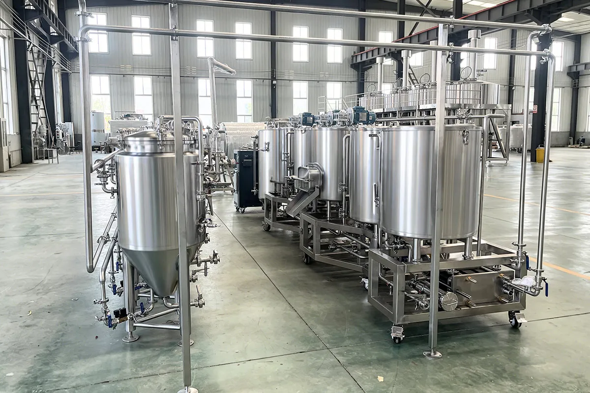 ZYB Craft 100L Fünf-Gefäß-Brauausrüstung zu verkaufen