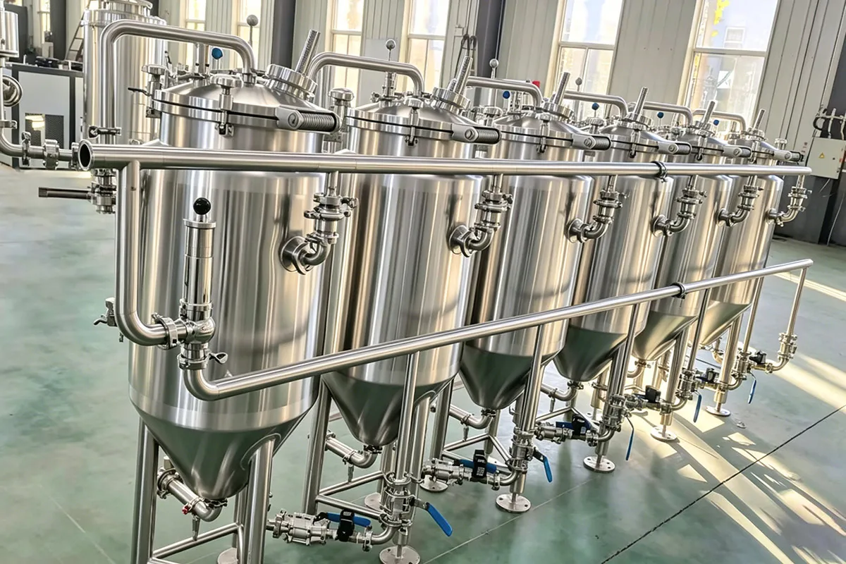 Equipo de elaboración de cerveza ZYB Craft 100L de dos recipientes en venta