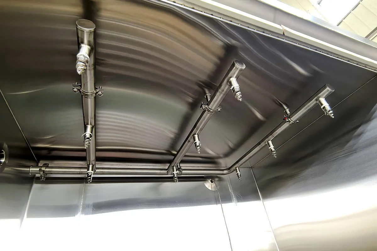 Stainless steel full pallet pasteurizer processing beverage cans