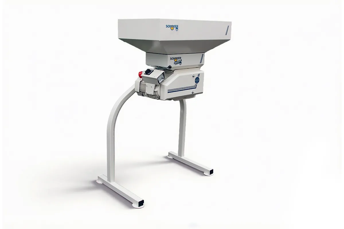 Sommer Maltman series dual-roller malt mill front view