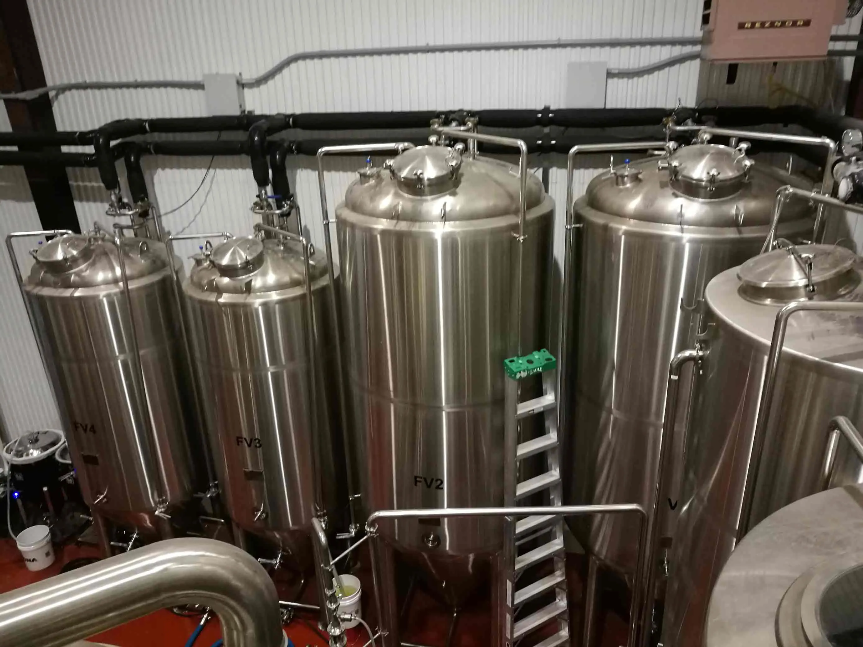 15 barrel stainless steel jacketed brewery fermentation tanks