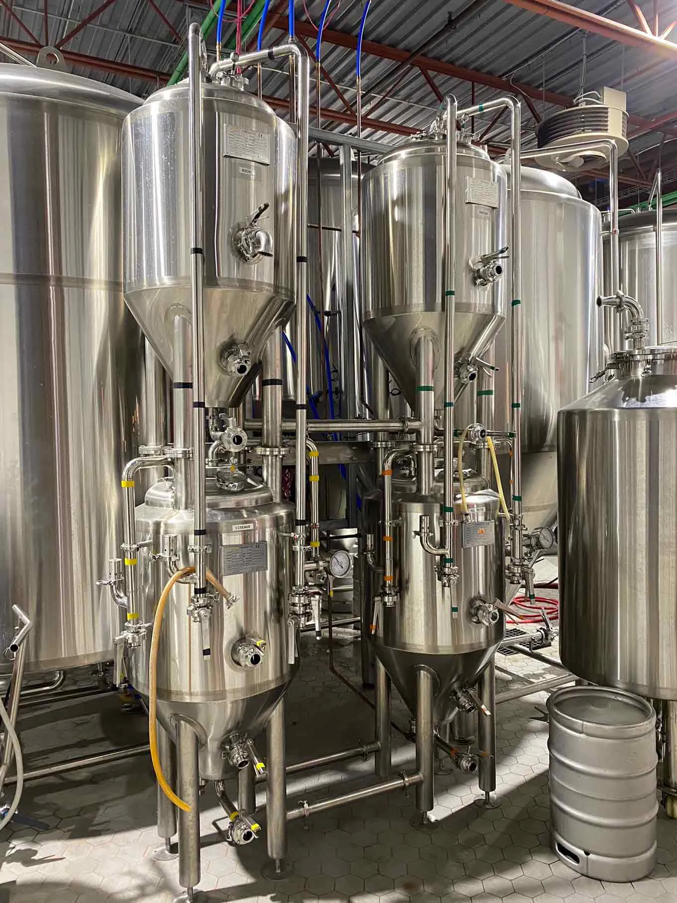 20BBL Automatic Brewing System for Micro brasserie Saint-Pancrace inc
