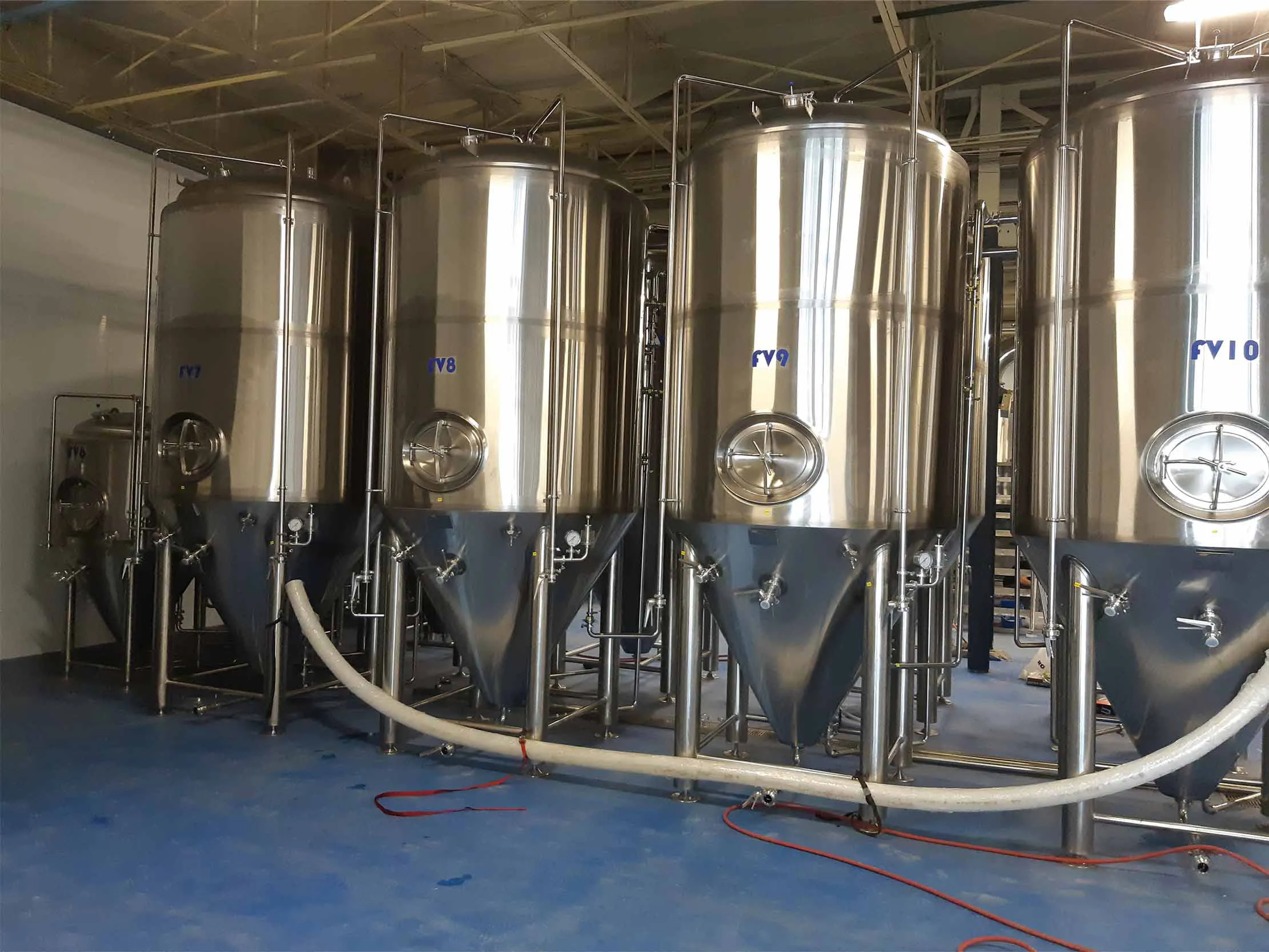 25HL brewing equipment automated control cabinet