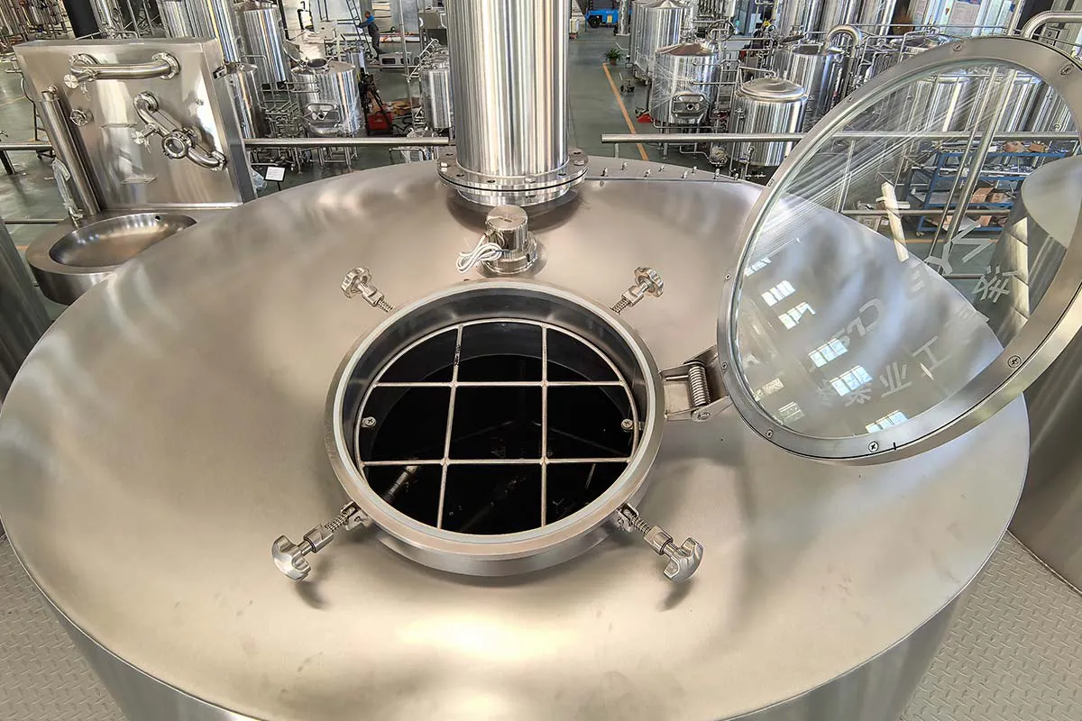 25HL automatic four vessel brewhouse complete beer brewing setup