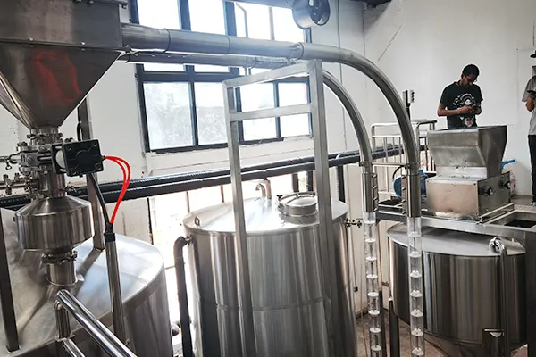 20HL commercial brewhouse setup for craft brewery Humdinger Brewing
