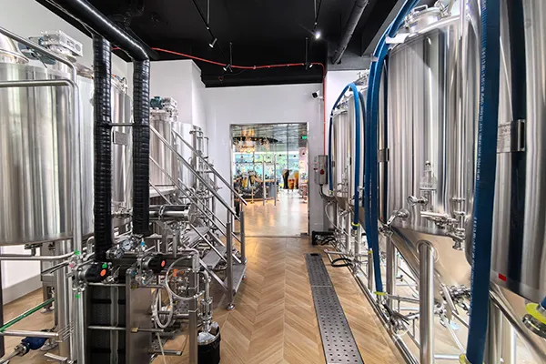 Turnkey 300L brewery setup for Kaai 22 Pub Brewery