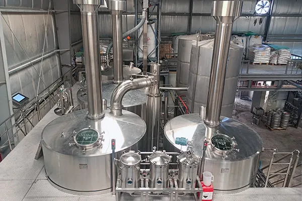 50HL craft brewhouse system project for Carakale Brewery