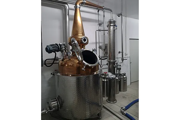 500L pot still for craft spirit distillery