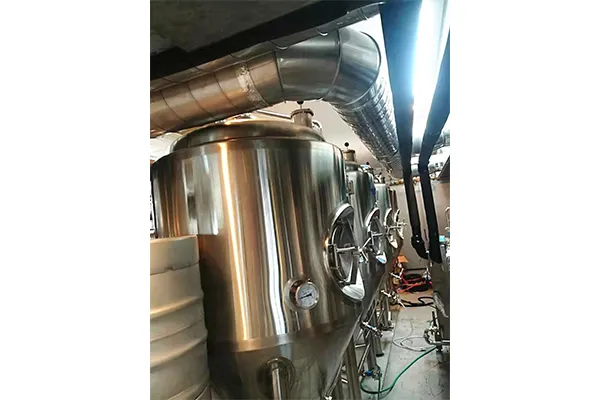Installed 500L brewhouse and fermenter set for Japan craft brewery project