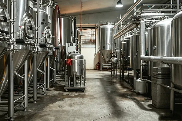 Przemysłowy projekt wyposażenia browaru 1000L do produkcji komercyjnej