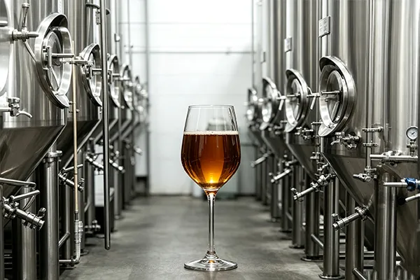 Système de brasserie clé en main complet de 12 HL pour la production de bière artisanale