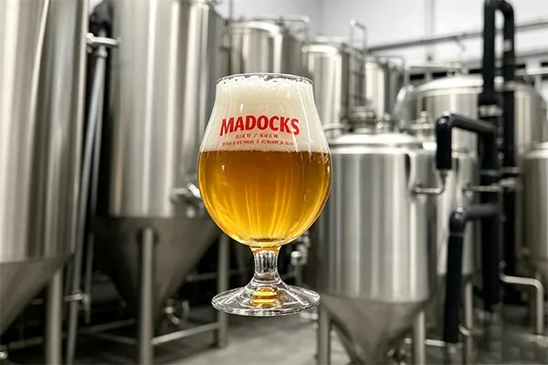 Projet de brassage de bière clé en main de 12 HL pour Madocke Brewing Company