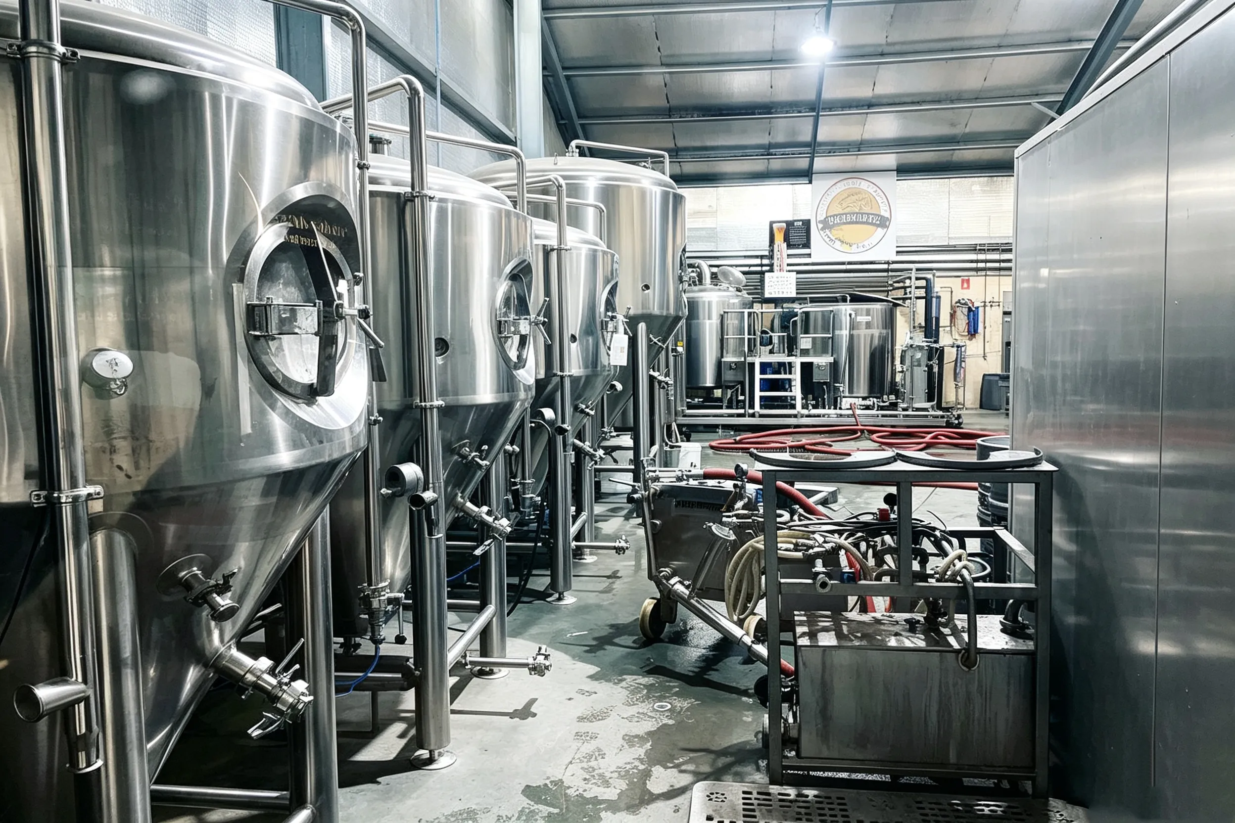 Progetto chiavi in mano per birrificio da pub da 3HL per la produzione di birra artigianale