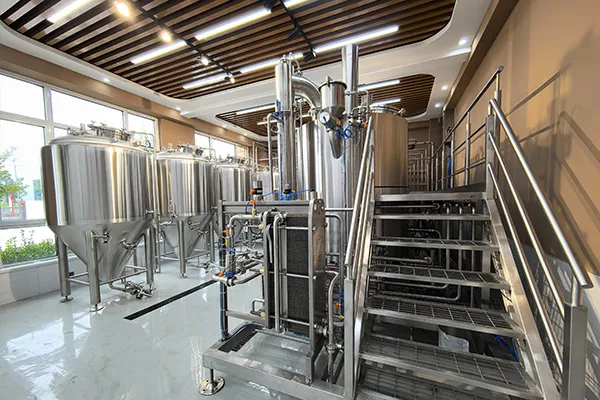 10HL automatic brewing system installed for ZYB Craft