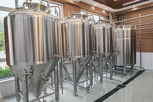 Completed 10HL automatic brewing setup for ZYB Craft