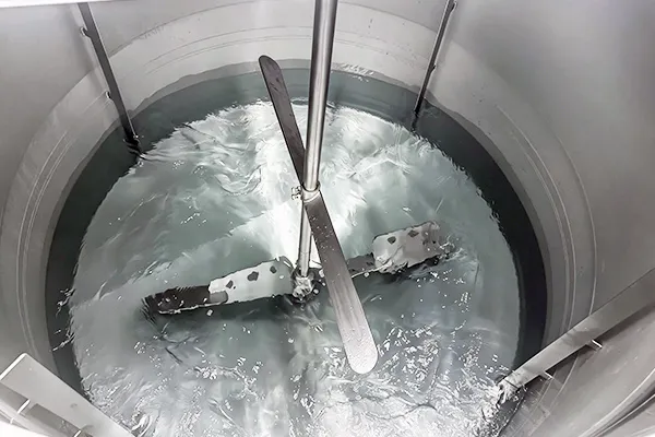 5000L Caustic Soda Flake Mixing Tank System - 2