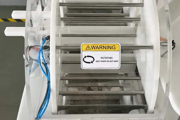 SUS304 four-head can filler with IFM flowmeter