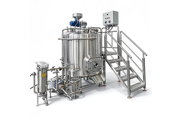 Custom Cold Coffee Extraction Tank for Enne Roastery Passes Trial Run