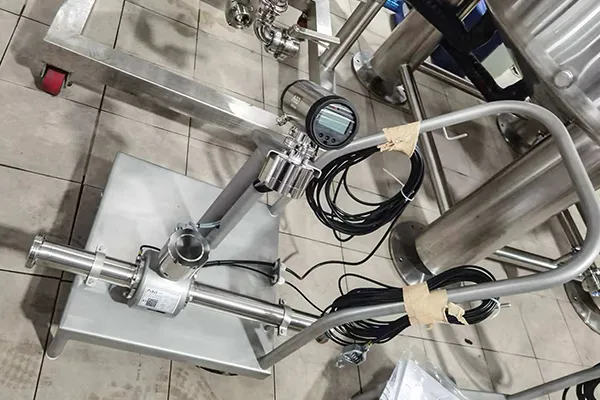 Portable flowmeter non-contact liquid flow detection