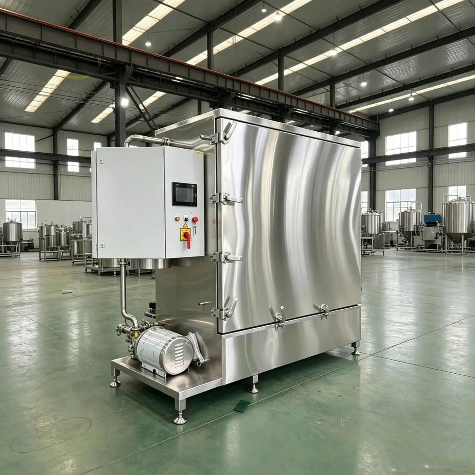 Custom Chamber Pasteurizer for Belgium Ready for Shipment